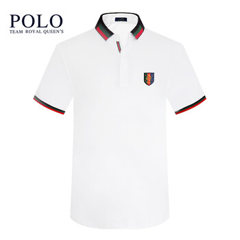 Royal Queen's Polo Team 短袖 男士T恤 +08白色 