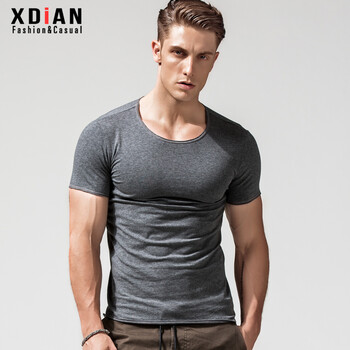 續(xù)點(diǎn)（XDIAN） 短袖 男士T恤 深花灰 