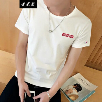 古萊登（GODLIKE） 短袖 男士T恤 白色 XL，L，M，XXXL，XXL