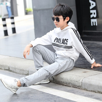 然豆奇童裝休閑褲