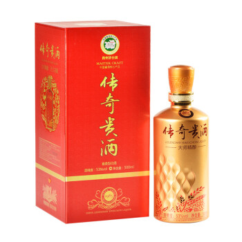 傳奇貴酒53375mL-500mL，500ml 醬香型，醬香