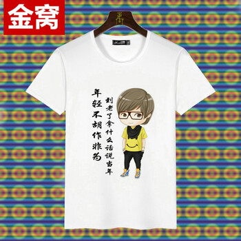罕都（HANDU） 短袖 男士T恤 胡作非為 XL，L，M