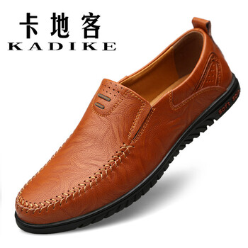 卡地客（KADIKE）男士紅棕色 39