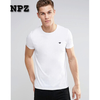 NPZ 短袖 男士T恤 小蜜蜂圓領(lǐng)白色 