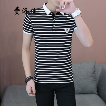 費(fèi)洛仕（FIOOSU） 短袖 男士T恤 331黑色 XL，L，XXXL，XXL，M