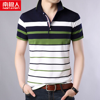 南極人（Nanjiren） 短袖 男士T恤 8812/綠色 