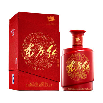 東方紅46度375mL-500mL，500ml 濃香型，濃香