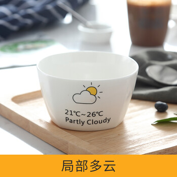 陶瓷方碗