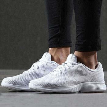 耐克（NIKE）跑步鞋2018春款白色908988-100 39