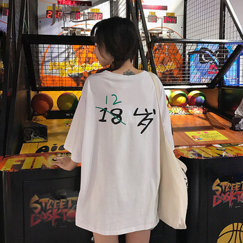 簡(jiǎn)迪卡 鏤空，印花 短袖 T恤 女 圓領(lǐng)