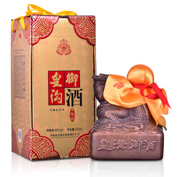 皇溝御酒46375mL-500mL，500ml 濃香型，濃香