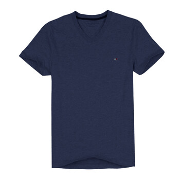 TOMMY HILFIGER 短袖 男士T恤 V領 藏藍色 LYT092 