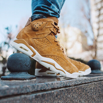 耐克（NIKE）籃球鞋AJ6小麥384664-705 38