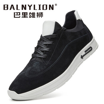 巴里雄獅（BALNYLION）男士BY072-黑色正品 38