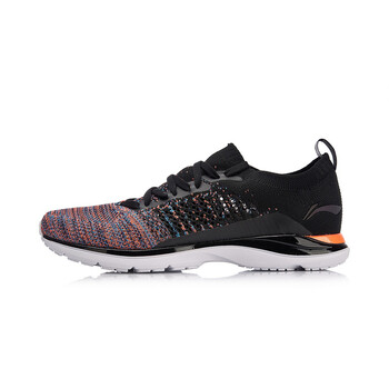 李寧（LI-NING）跑步鞋標(biāo)準(zhǔn)黑/亮茄紅 35，37.5，36，37，38，39，40，35.5