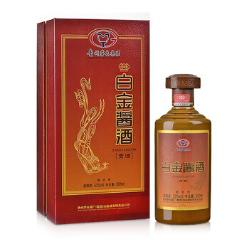 白金53375mL-500mL，500ml 醬香型，醬香