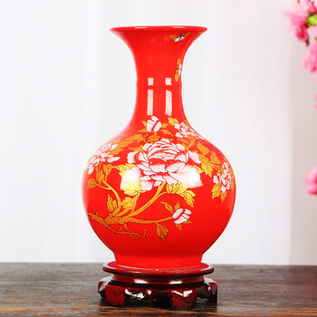 牡丹花花瓶