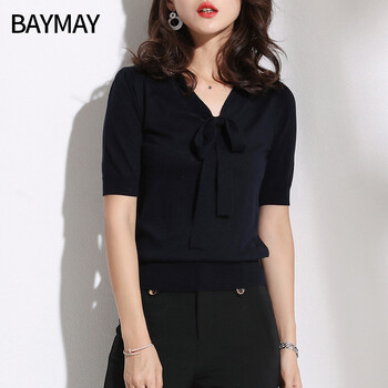 BAYMAY針織衫短袖