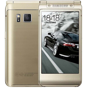 三星（SAMSUNG） W2016 手機(jī) 金色