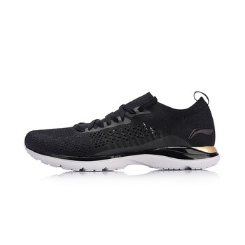 李寧（LI-NING）跑步鞋標(biāo)準(zhǔn)黑/標(biāo)準(zhǔn)白 35，37.5，36，37，38，39，40，35.5