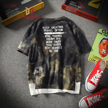 C2潮朝（C2 CHAOZHAO） 短袖 男士T恤 軍綠色 XL，L，M，XXXL，XXL