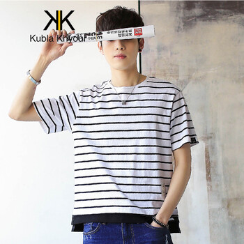 Kubla Khyour 短袖 男士T恤 D822白色 XL，L，XXL，M