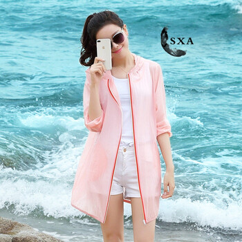 SXA 連帽 長袖 女 短外套 口袋