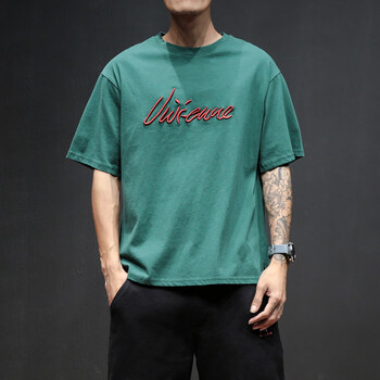 古萊登（GODLIKE） 短袖 男士T恤 綠色 S，XL，4XL，5XL，L，M，XXXL，XXL