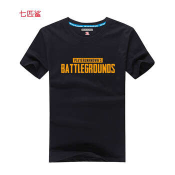 七匹鯊 短袖 男士T恤 黑色 S，XL，L，XXXL，加大，XXL，M