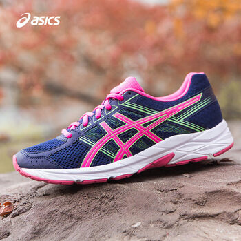 亞瑟士（asics）跑步鞋藍(lán)色/粉色 37.5，36，37，38，39.5，39，40，35.5