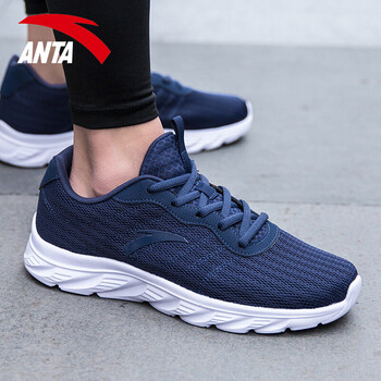 安踏（ANTA）跑步鞋黑曜石藍(lán)/白 39，40.5，40，41，42.5，42，43，44.5