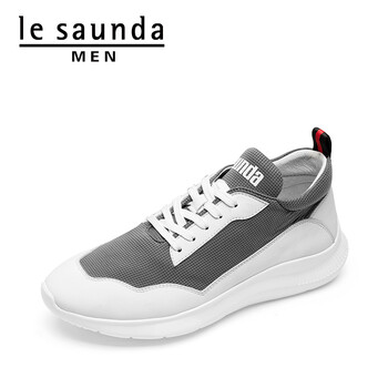 萊爾斯丹（le saunda）男士白色 WTF 41