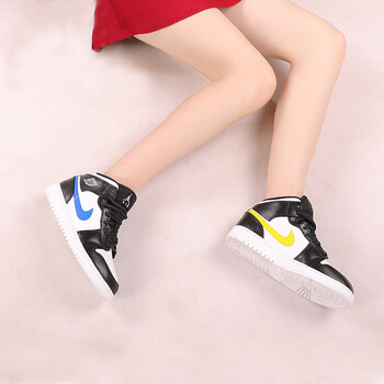 耐克（NIKE）籃球鞋AJ1四色彩勾女554725-052 