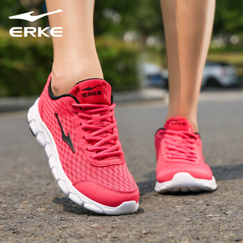 鴻星爾克（ERKE）跑步鞋玫紅-升級女款 40