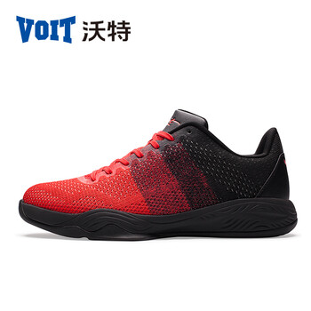 沃特（VOIT）籃球鞋黑紅 44，45以上，39，40，41，42，43