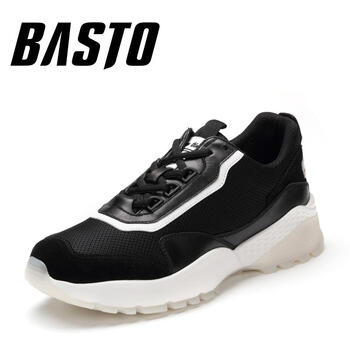 百思圖（BASTO）男士黑色 38
