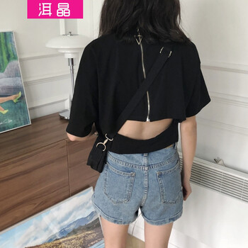 洱晶  短袖 T恤 女 圓領(lǐng)