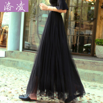 高腰半身裙，打造浪漫女神