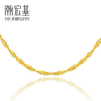潮宏基（CHJ JEWELLERY）黃金項(xiàng)鏈3.3，2.1-5克