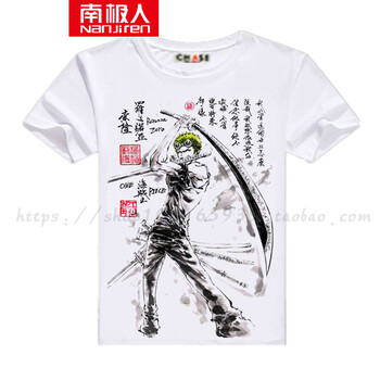 南極人（Nanjiren） 短袖 男士T恤 02索隆 S，XL，L，M，XXXL，XXL