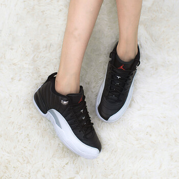 耐克（NIKE）籃球鞋季候賽黑白女308305-004 42