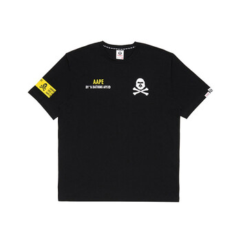 Aape 短袖 男士T恤 黑色 