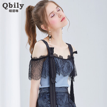 晴碧琳（qbily）針織衫短袖