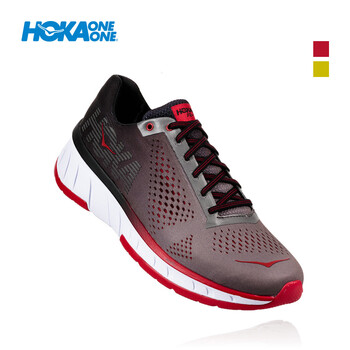 HOKA ONE ONE跑步鞋炭黑/黑色 