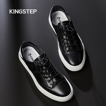 君步（KINGSTEP）男士黑色 34