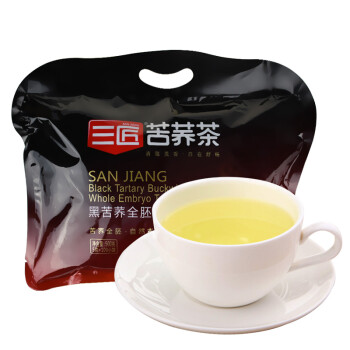 四川特产 三匠苦荞茶 荞麦茶 全胚芽黑苦荞茶500g （新旧包装随机发放）