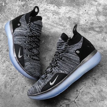 耐克（NIKE）籃球鞋AO2605-004 黑灰 40
