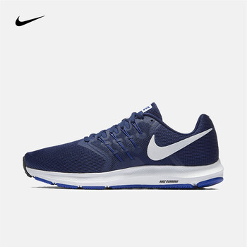 耐克（NIKE）跑步鞋908989-404藍黑藍/白/黑/深寶藍 