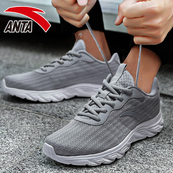 安踏（ANTA）跑步鞋-1霧灰/安踏白 39，40.5，40，41，42.5，42，44.5，43