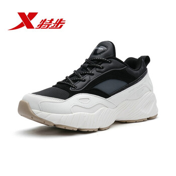 特步（XTEP）跑步鞋黑白 36，37，38，39
